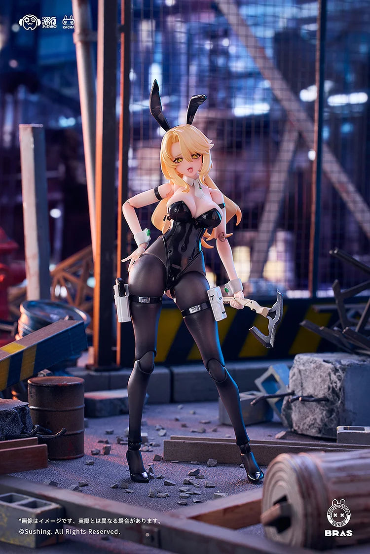 BUNNY RAPID ACTION SQUAD Sushing Guardian Erena 1/12 Articulated Figure