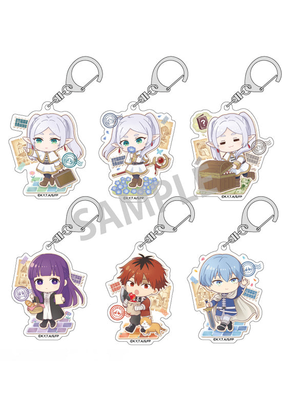 Frieren: Beyond Journey's End KAMIO JAPAN Trading Acrylic Key Chain Charattotabi (1 Random)