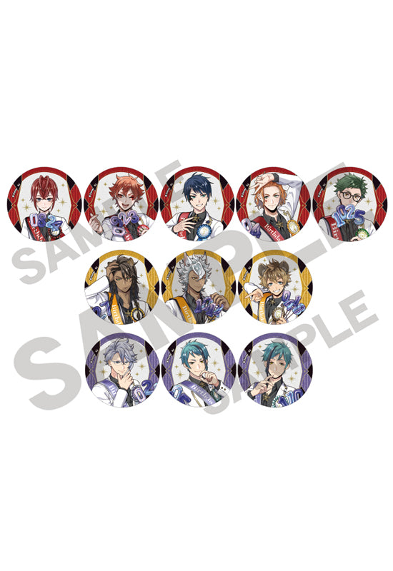 Disney Twisted Wonderland Crux Trading Glitter Can Badge Vol.1 Omekashi Birthday (1 Random)