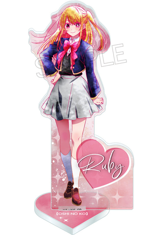 Oshi no Ko Twinkle Wet Color Series Acrylic Stand Ruby