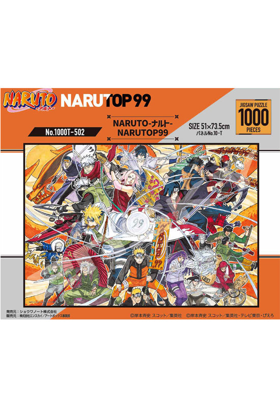NARUTO Shouwa Jigsaw Puzzle 1000 Piece 1000T-502 NARUTO NARUTOP99