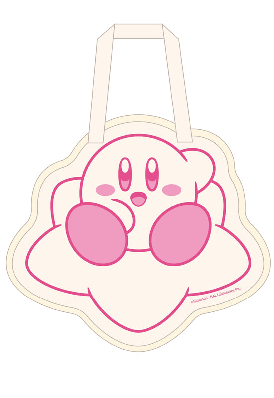 Kirby's Dream Land Twinkle Die-cut Tote Bag Kirby B, Warp Star