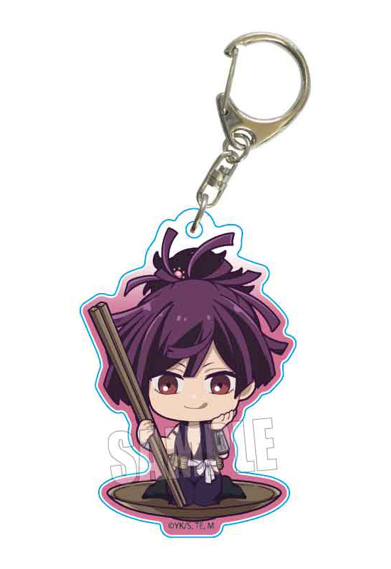 Hell's Paradise: Jigokuraku Bell House Gochi Chara Acrylic Key Chain Yuzuriha