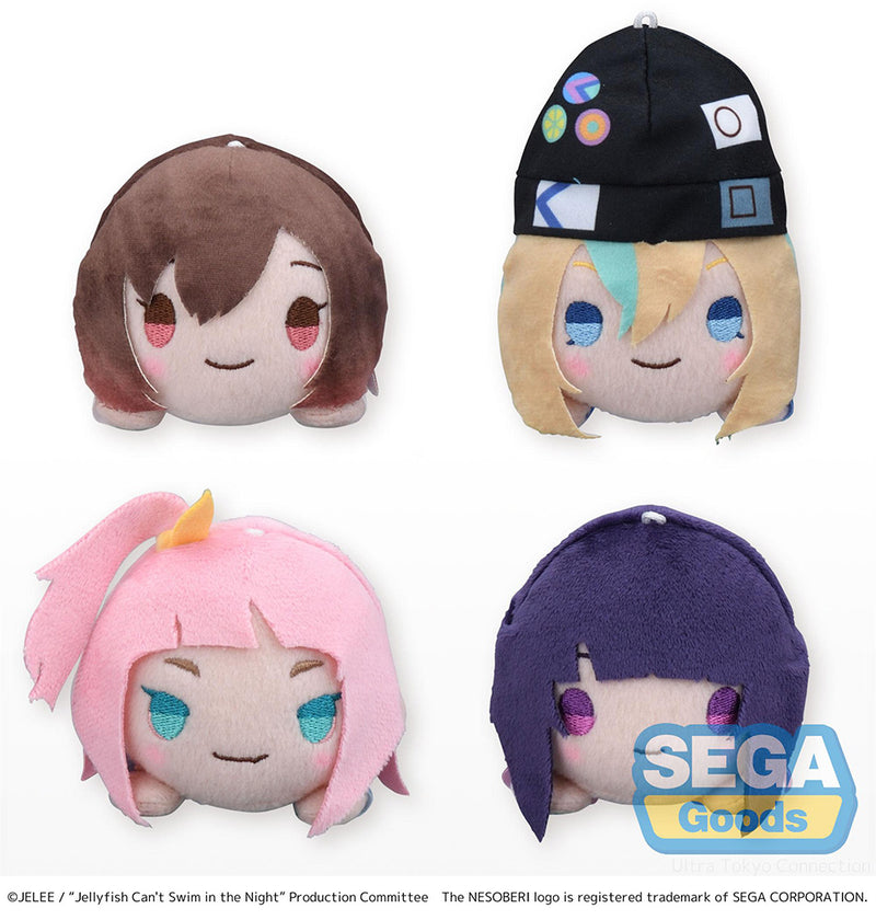 Jellyfish Can't Swim in the Night SEGA NESOBERI (Lay-Down) Mini Plush (EX)