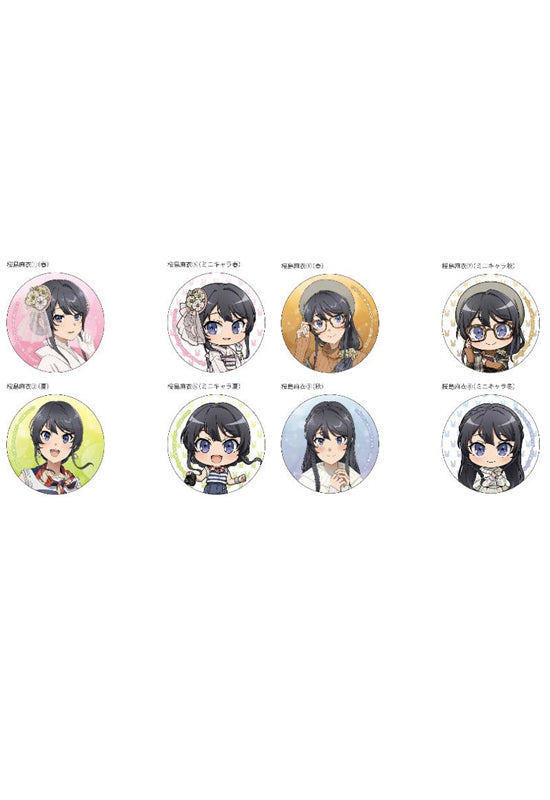 Rascal Doesn't Dream of a School Bag Girl Movic Mai-san ga Ippai Badge Collection (1 Random)