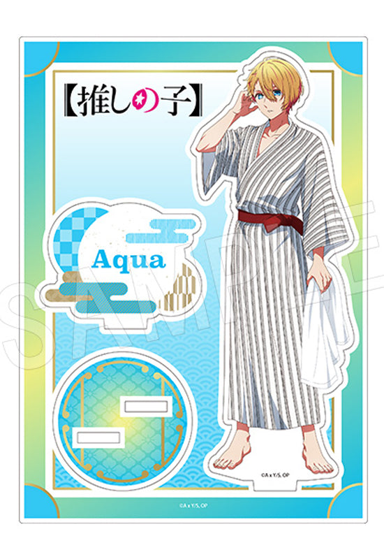 Oshi no Ko Chugai Mining Acrylic Stand Bath Ver. Aqua