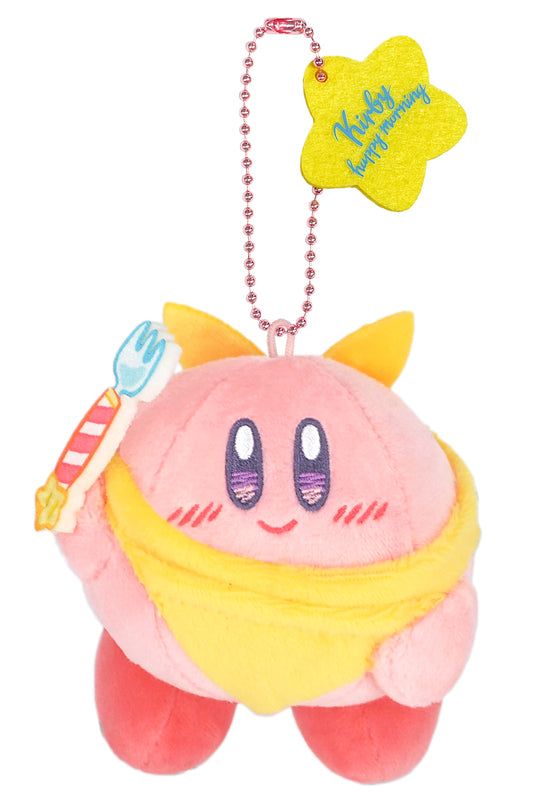 Kirby's Dream Land Sanei-boeki Kirby Happy Morning KHM-04 Mascot Kirby's Breakfast