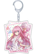Hatsune Miku Series Movic Acrylic Key Chain Hatsune Miku 16th Birthday Megurine Luka