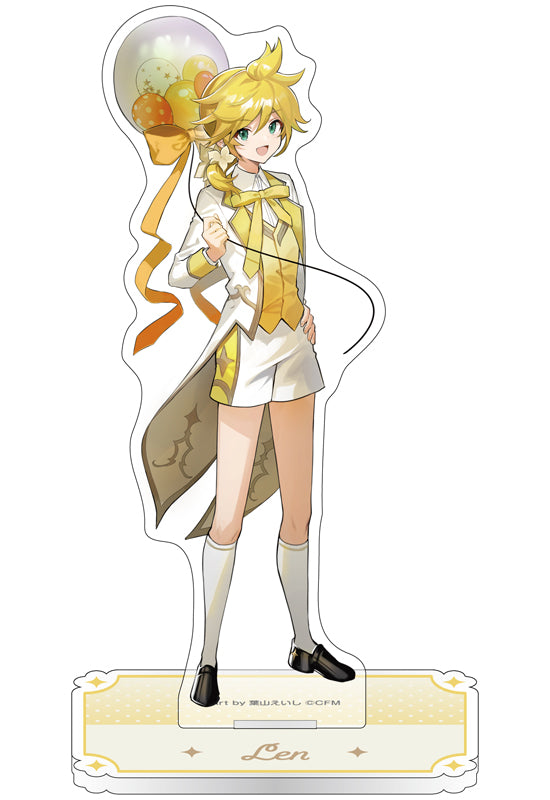Hatsune Miku Series Movic Acrylic Stand Hatsune Miku 16th Birthday Kagamine Len