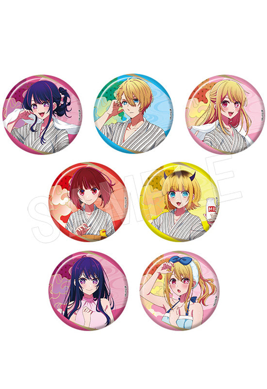 Oshi no Ko Chugai Mining Trading Hologram Can Badge Bath Ver. (1 Random )