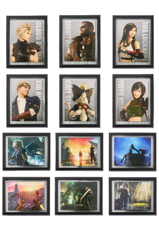 Final Fantasy VII Rebirth Square Enix Frame Magnet Gallery Vol.1 (1 Random)