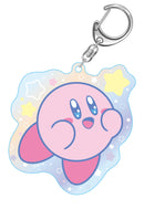Kirby's Dream Land Twinkle Aurora Acrylic Key Chain D Kirby, Smile