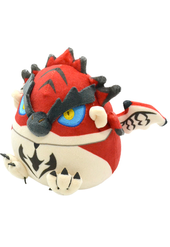 MONSTER HUNTER CAPCOM Fluffy Eggshaped Plush Mini Rathalos