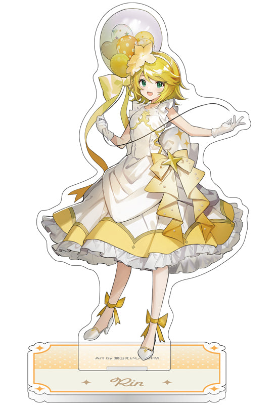 Hatsune Miku Series Movic Acrylic Stand Hatsune Miku 16th Birthday Kagamine Rin
