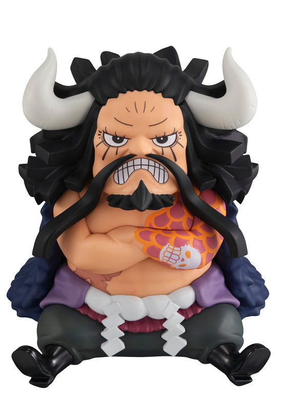 ONE PIECE MEGAHOUSE Lookup Kaido the Beast＆ Big Mom Set 【with gourd＆semla】