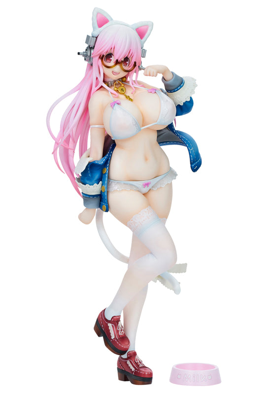 Super Sonico Union Creative Super Sonico White Cat Ver.(REPRODUCTION)