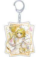 Hatsune Miku Series Movic Acrylic Key Chain Hatsune Miku 16th Birthday Kagamine Rin