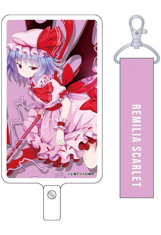 Touhou Project Movic Phone Tab & Strap Set Remilia Scarlet