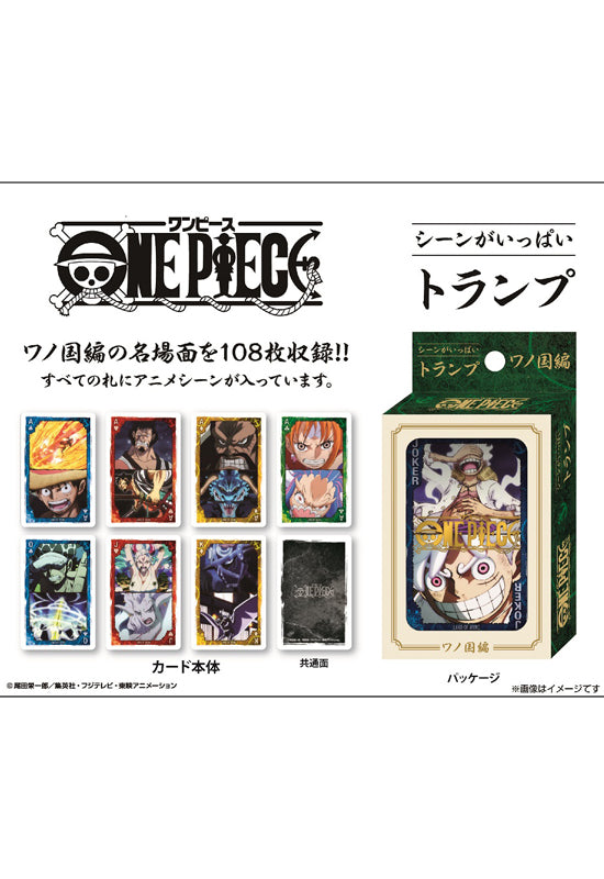 One Piece Ensky Scene ga Ippai Playing Cards Wano Country Ver.