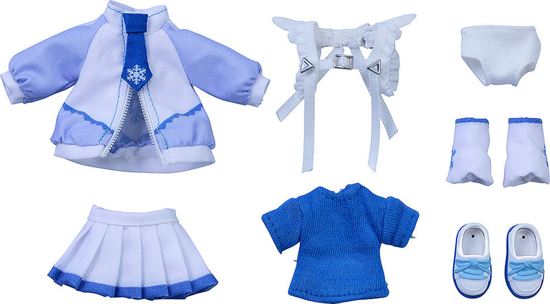Character Vocal Series 01: Hatsune Miku Good Smile Company Nendoroid Doll Outfit Set: Snow Miku - Yukiiro Pop Ver.