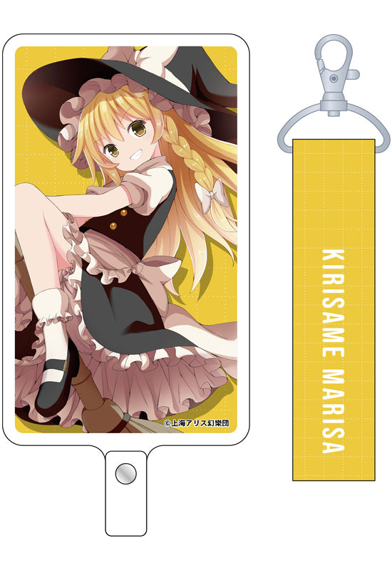 Touhou Project Movic Phone Tab & Strap Set Kirisame Marisa