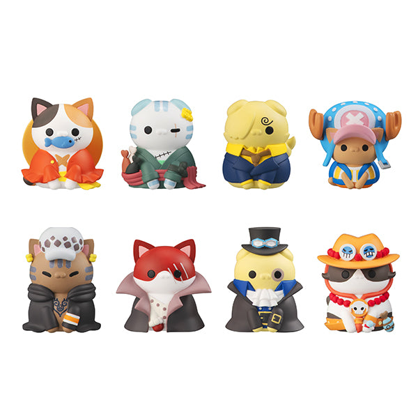 ONE PIECE MEGA CAT PROJECT MEGAHOUSE NyanPieceNyan！Vol.1 - I’m gonna be king of Paw-rates ！！（Repeat）(1 Random)