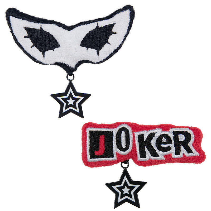Persona5 Royal GoodSmile Moment Persona 5 Royal Fluffy Hairpin: Joker Ver./Mona Ver.