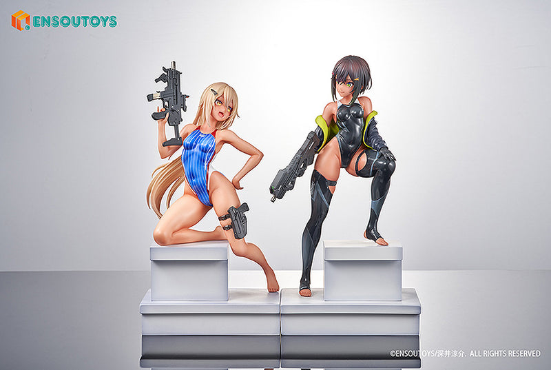 ARMS NOTE ENSOUTOYS Swim Team Bucho-chan and Kohai-chan Set