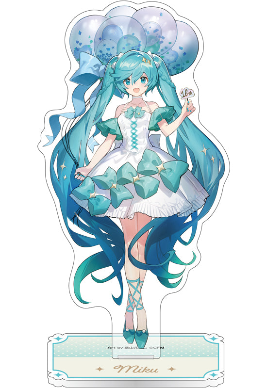 Hatsune Miku Series Movic Acrylic Stand Hatsune Miku 16th Birthday Hatsune Miku