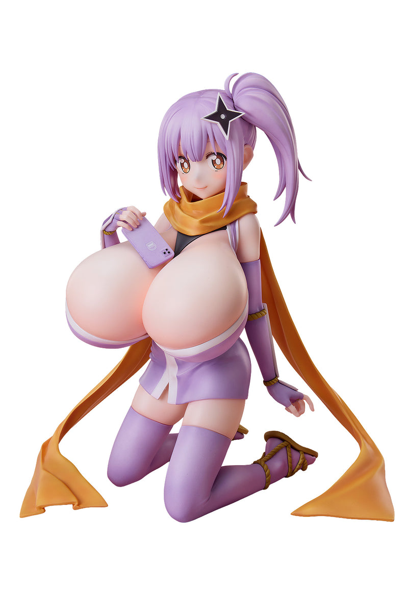 A Ninja and an Assassin Under One Roof A･DIMENSION A Ninja and an Assassin Under One Roof Diecut Sticker  Satoko Kusagakure Huge‑Breasted Ver. 1/4 Complete Figure