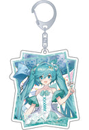 Hatsune Miku Series Movic Acrylic Key Chain Hatsune Miku 16th Birthday Hatsune Miku