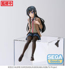 Rascal Does Not Dream of a Knapsack Kid SEGA PM Perching Figure Mai Sakurajima