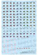 MEGAMI DEVICE_M.S.G BUSTER DOLL KOTOBUKIYA GUNNER EYE DECAL SET