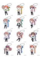 Hetalia World Stars D-techno Acrylic Key Chain -Suspenders Style- (DreCelle Mini)(1-12 Selection)