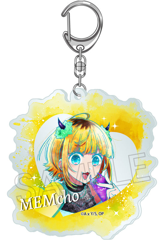 Oshi no Ko Twinkle Wet Color Series Acrylic Key Chain MEM-cho