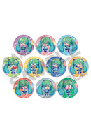 Hatsune Miku Crux Trading Can Badge Logic Paint (1 Random)