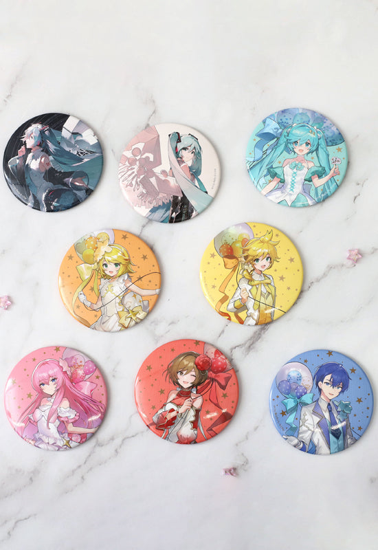 Hatsune Miku Series Movic Chara Badge Collection Hatsune Miku 16th Birthday(1 Random)