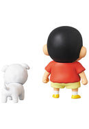 Crayon Shin-chan Medicom Toy UDF Series 4 Shin-chan & Shiro (Initial Ver.) (re-run)