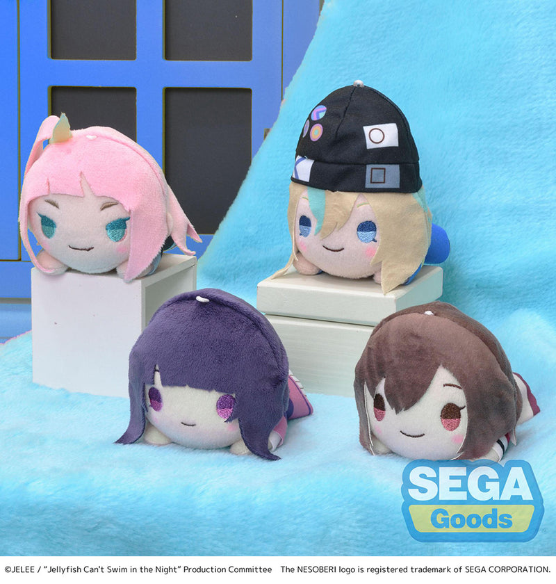 Jellyfish Can't Swim in the Night SEGA NESOBERI (Lay-Down) Mini Plush (EX)