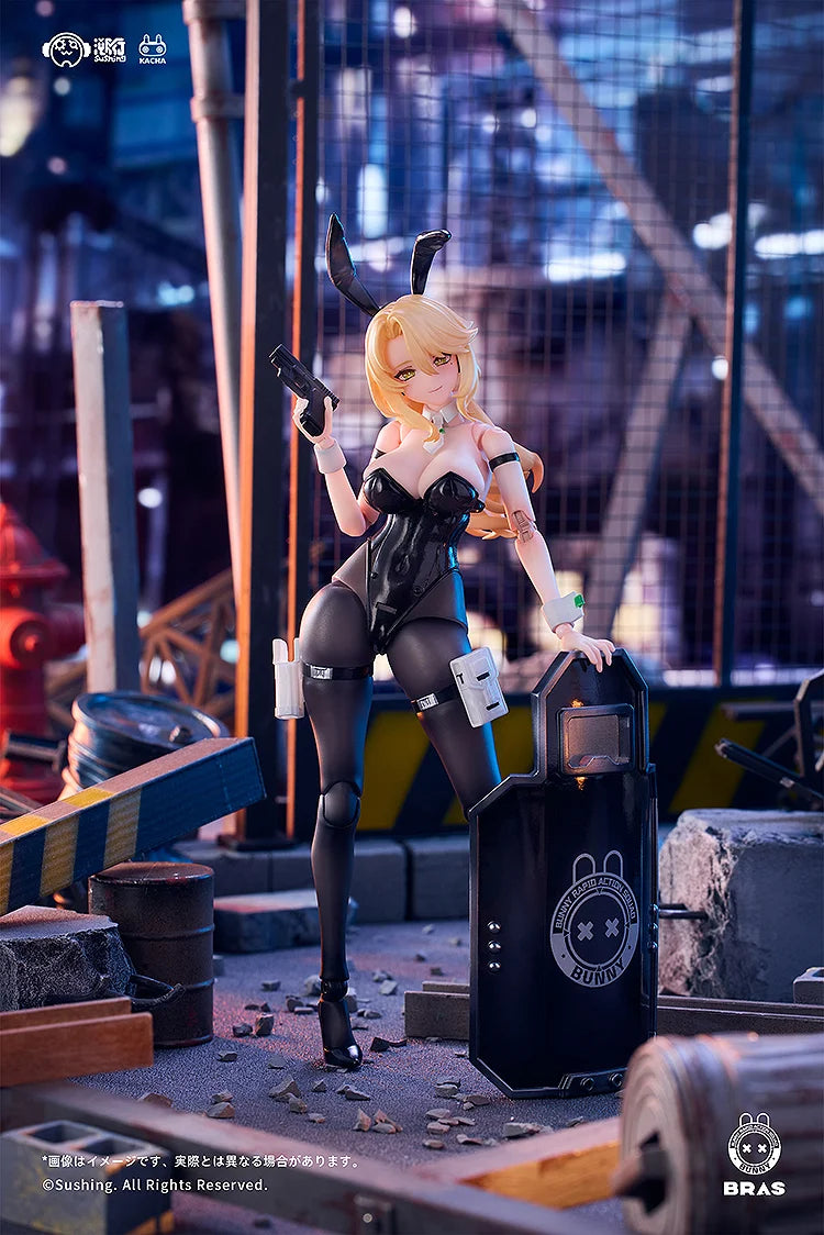 BUNNY RAPID ACTION SQUAD Sushing Guardian Erena 1/12 Articulated Figure
