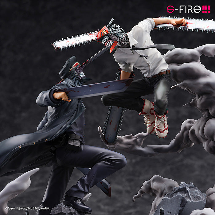 CHAINSAW MAN SEGA Super Situation Figure Chainsaw Man vs. Samurai Sword
