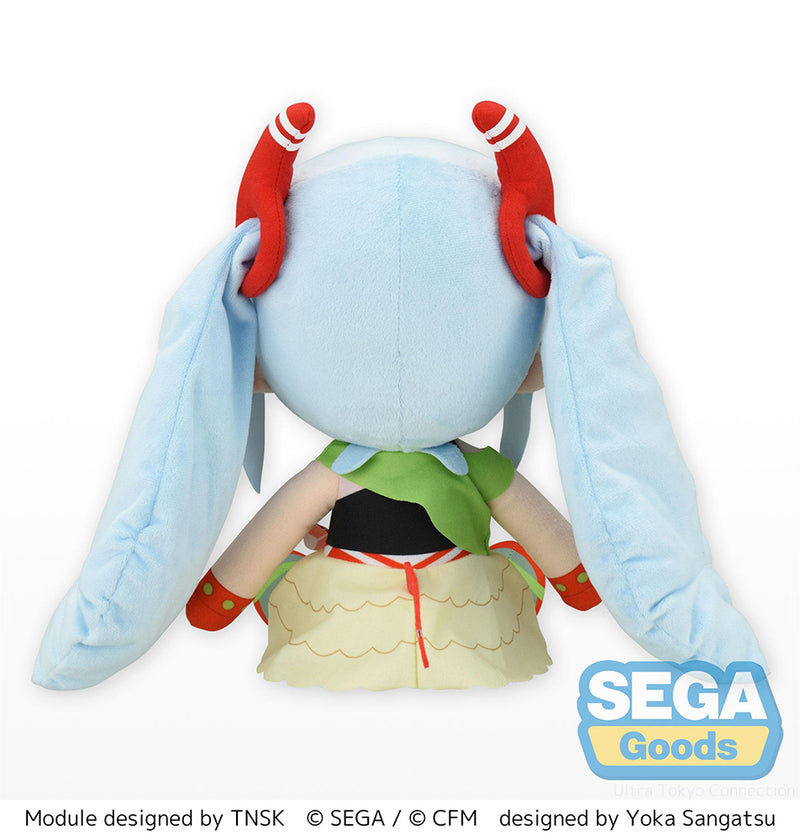 Hatsune Miku -Project DIVA- X SEGA fuwa petit L Plush DE:MONSTAR