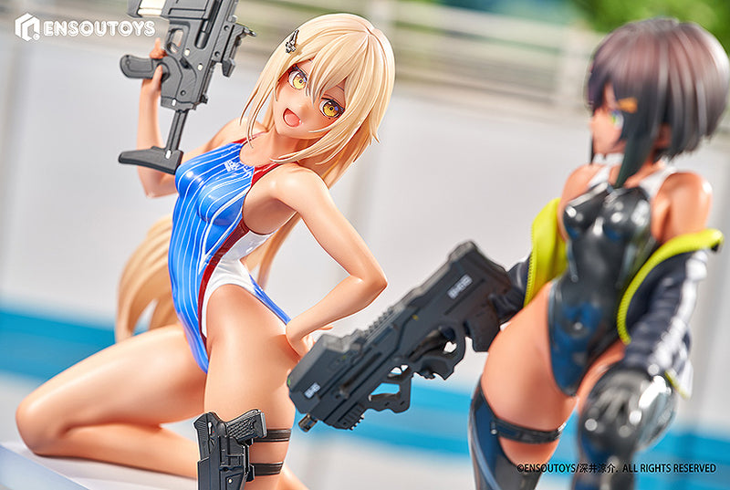 ARMS NOTE ENSOUTOYS Swim Team Bucho-chan and Kohai-chan Set