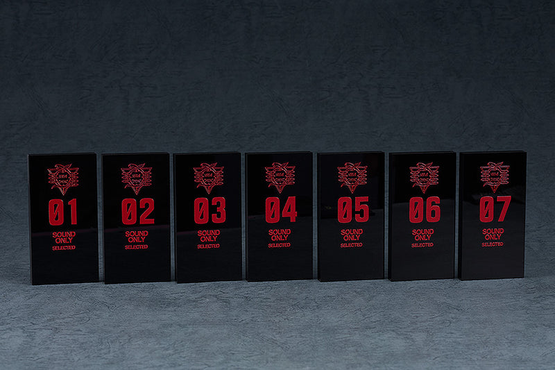 Rebuild of Evangelion Nendoroid More SEELE Acrylic Stand Set
