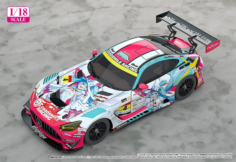 Hatsune Miku GT Project Good Smile Racing 1/18 Good Smile Hatsune Miku AMG 2024 Season Opening Ver.