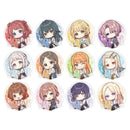 Gakuen Idolmaster Bell House Trading Can Badge GyuGyutto (re-run)
