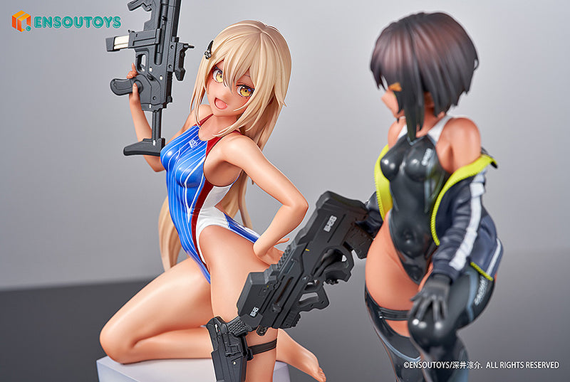 ARMS NOTE ENSOUTOYS Swim Team Bucho-chan and Kohai-chan Set