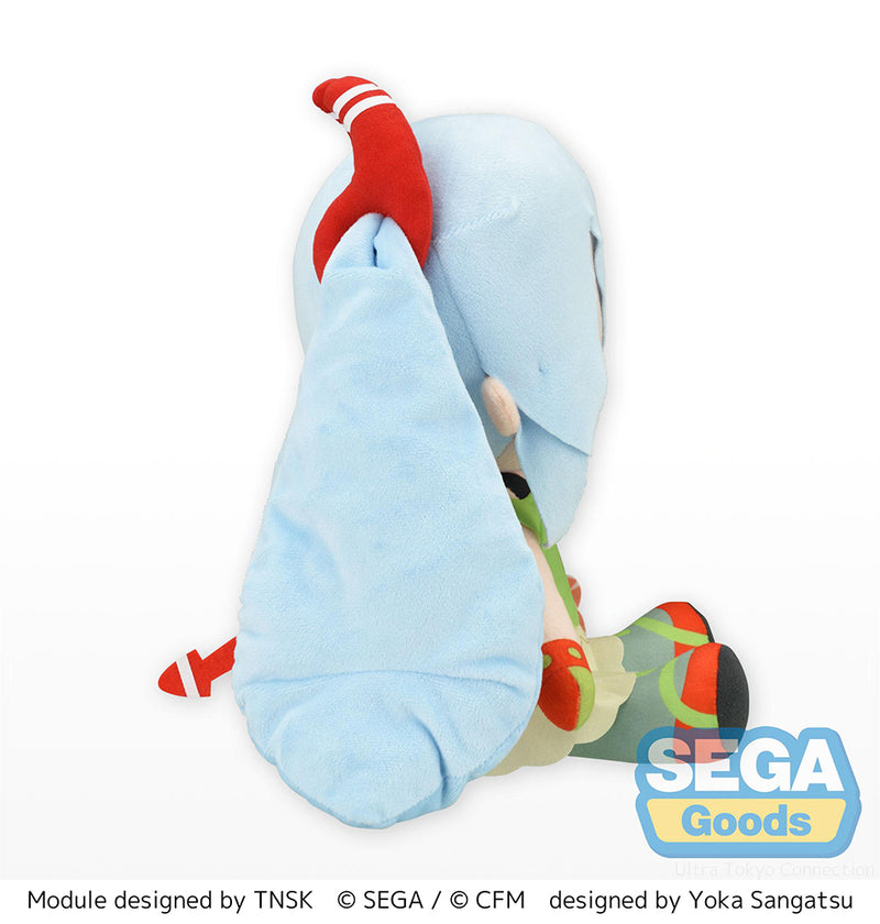 Hatsune Miku -Project DIVA- X SEGA fuwa petit L Plush DE:MONSTAR