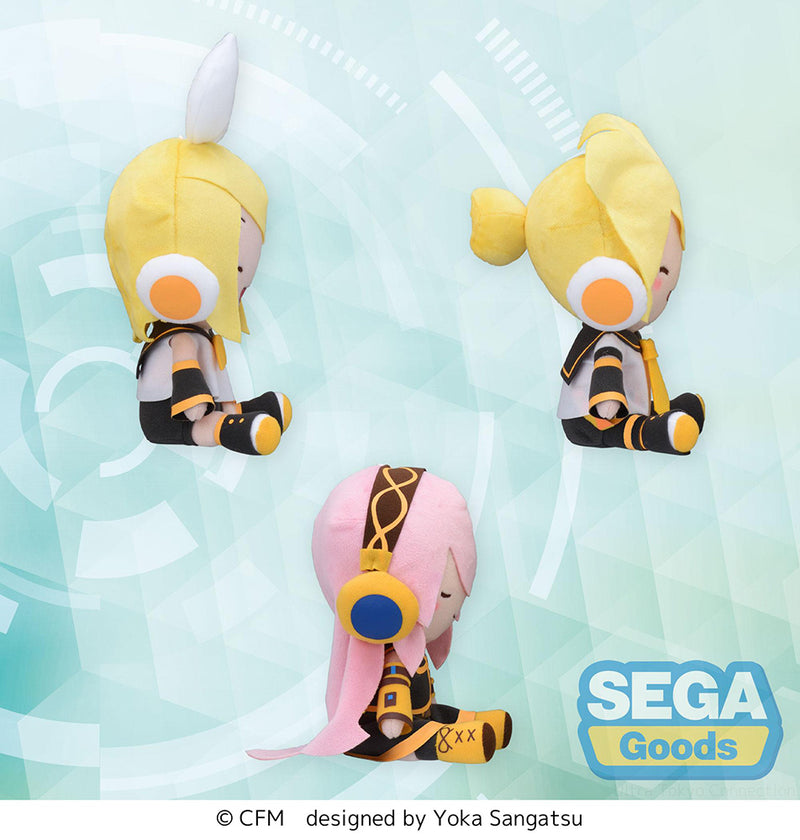 Hatsune Miku Series SEGA fuwa petit Plush Kagamine Rin & Kagamine Len & Megurine Luka (EX)