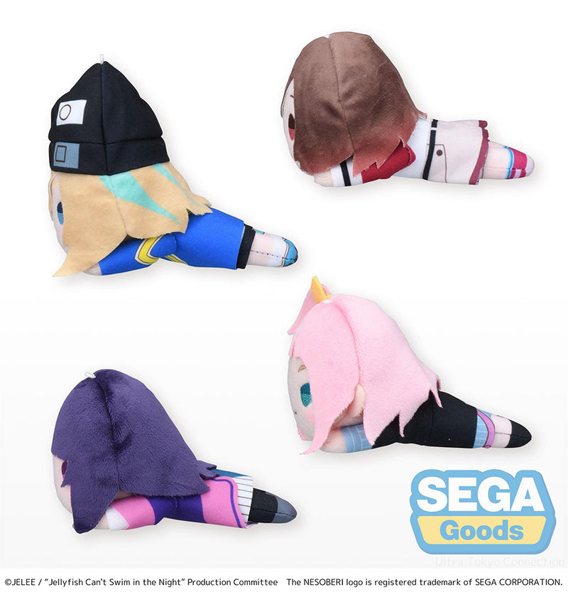 Jellyfish Can't Swim in the Night SEGA NESOBERI (Lay-Down) Mini Plush (EX)